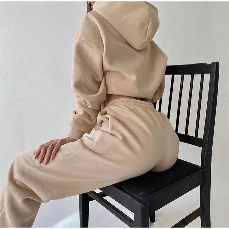 Comfy Oversized Hooded Tracksuit