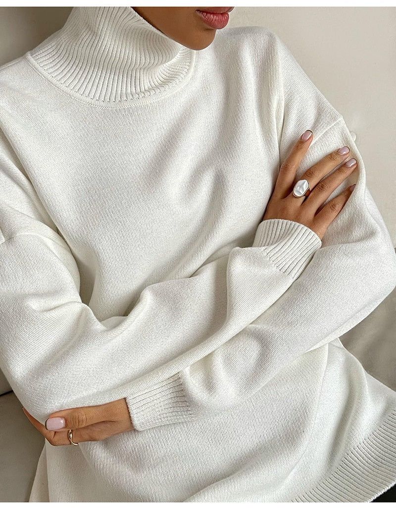 Casual Turtleneck Oversized Sweater