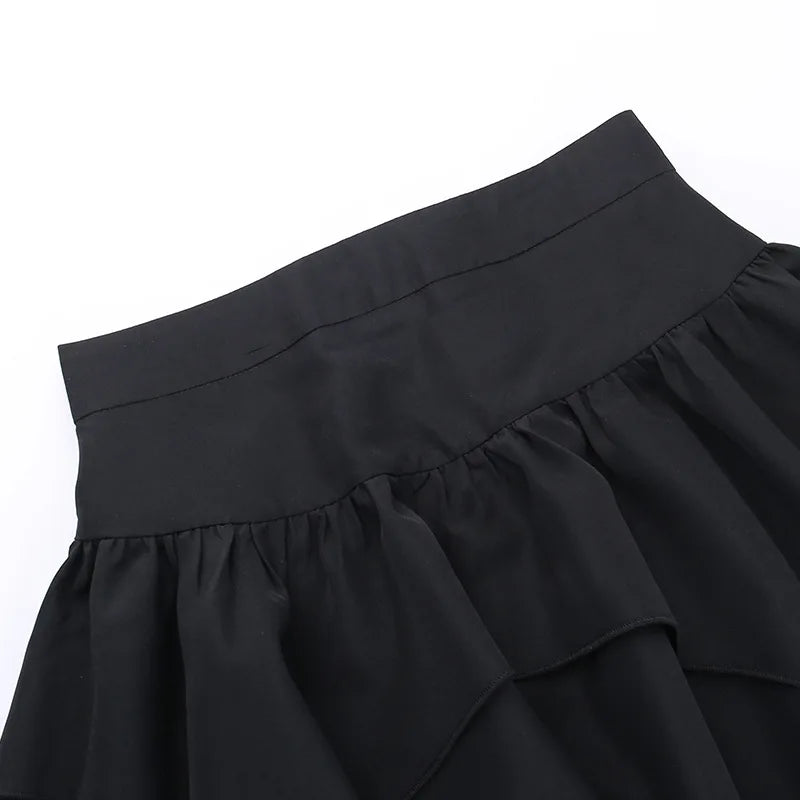 Gothic Chic Mini Skirt