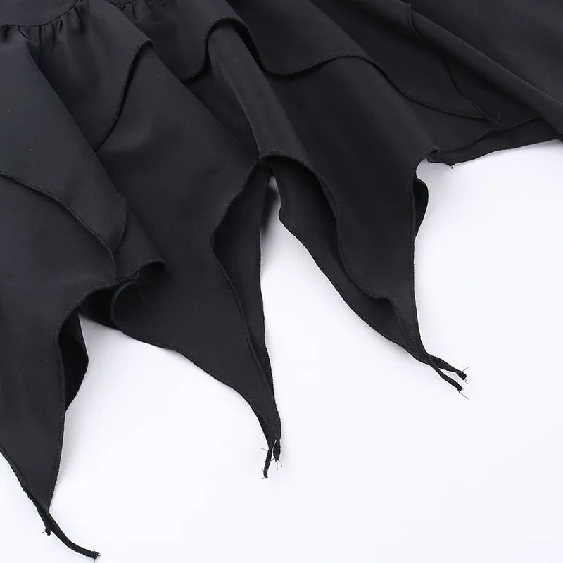 Gothic Chic Mini Skirt