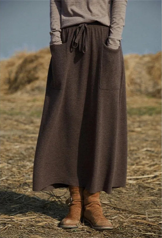 Vintage Rustic Long Skirt