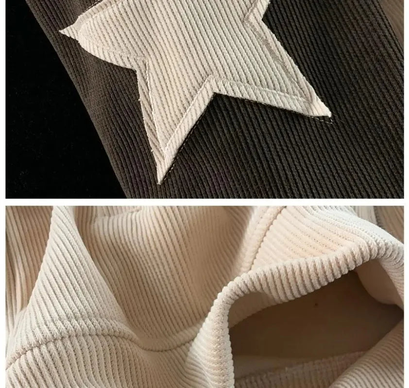 Y2K Stars Zipper Hoodie