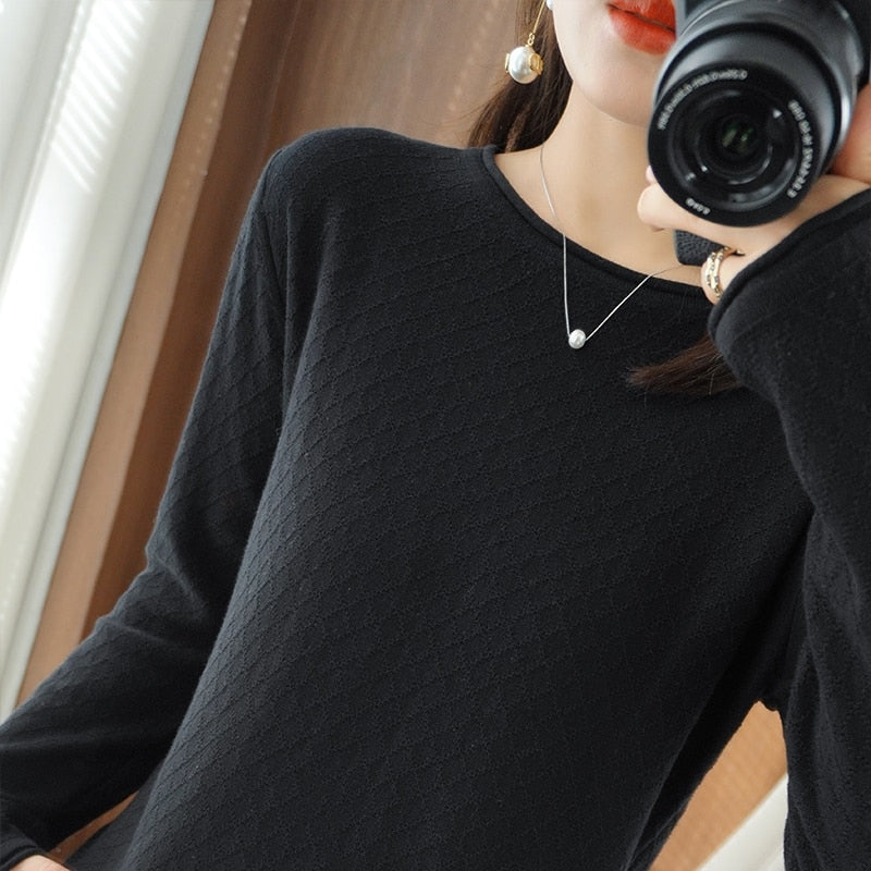 Diamond Patterned Sweater