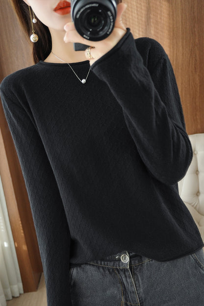 Diamond Patterned Sweater